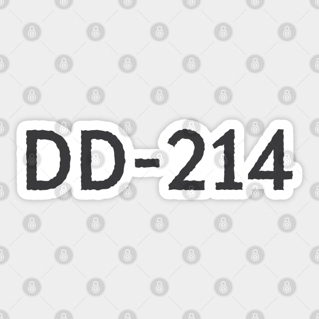 DD-214 Sticker by ReaperShoppe